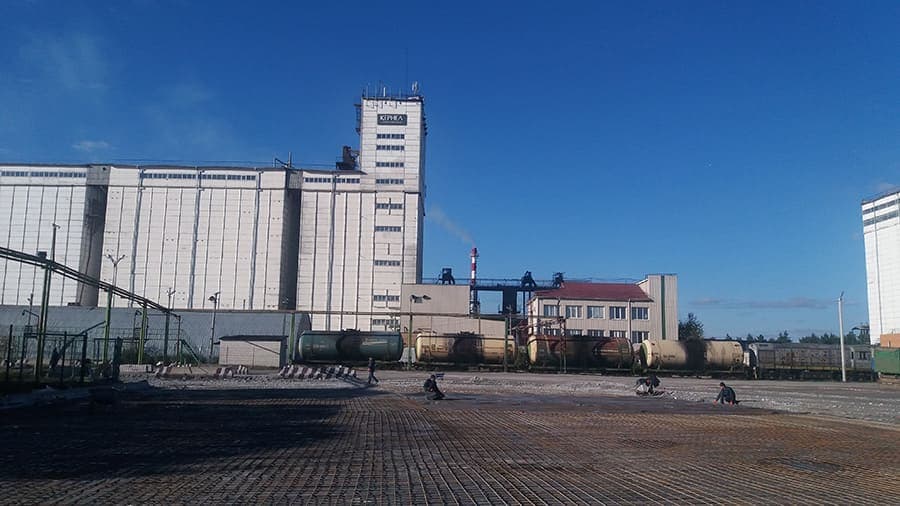 Волчанский МЭЗ («KERNEL» grp.) — Устройство бетонного дорожного покрытия.